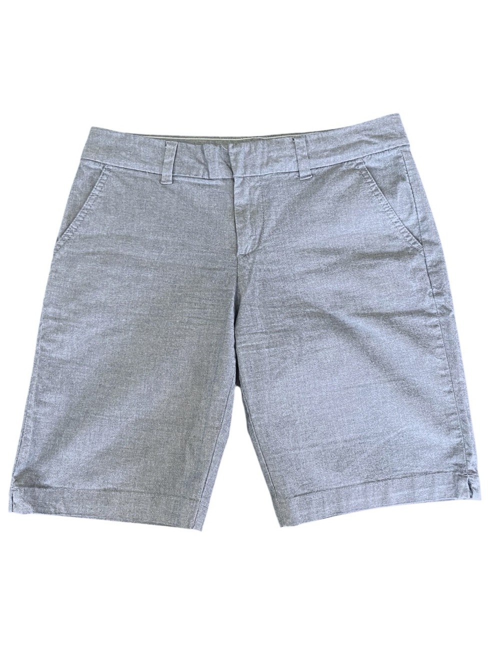 Tommy Hilfiger Denim Blue Cotton Stretch Flat Front Bermuda Shorts (4)